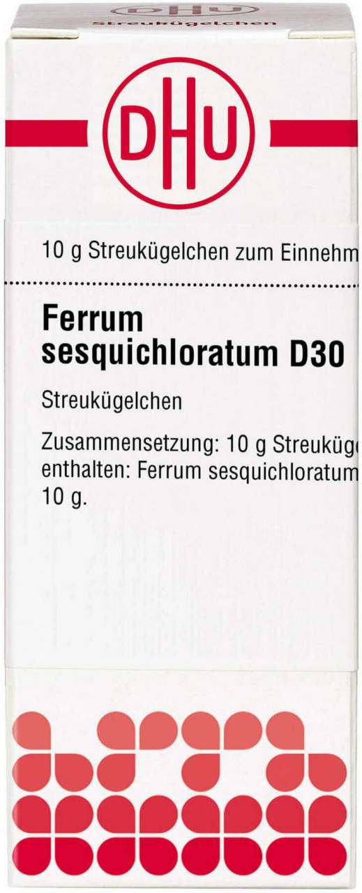 DHU Ferrum sesquichloratum D30 Globuli 10 g