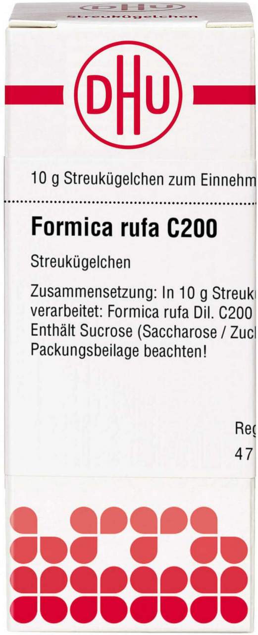 DHU Formica rufa C200 Globuli 10 g