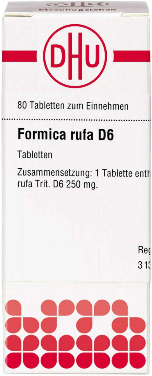 DHU Formica rufa D6 80 Tabletten