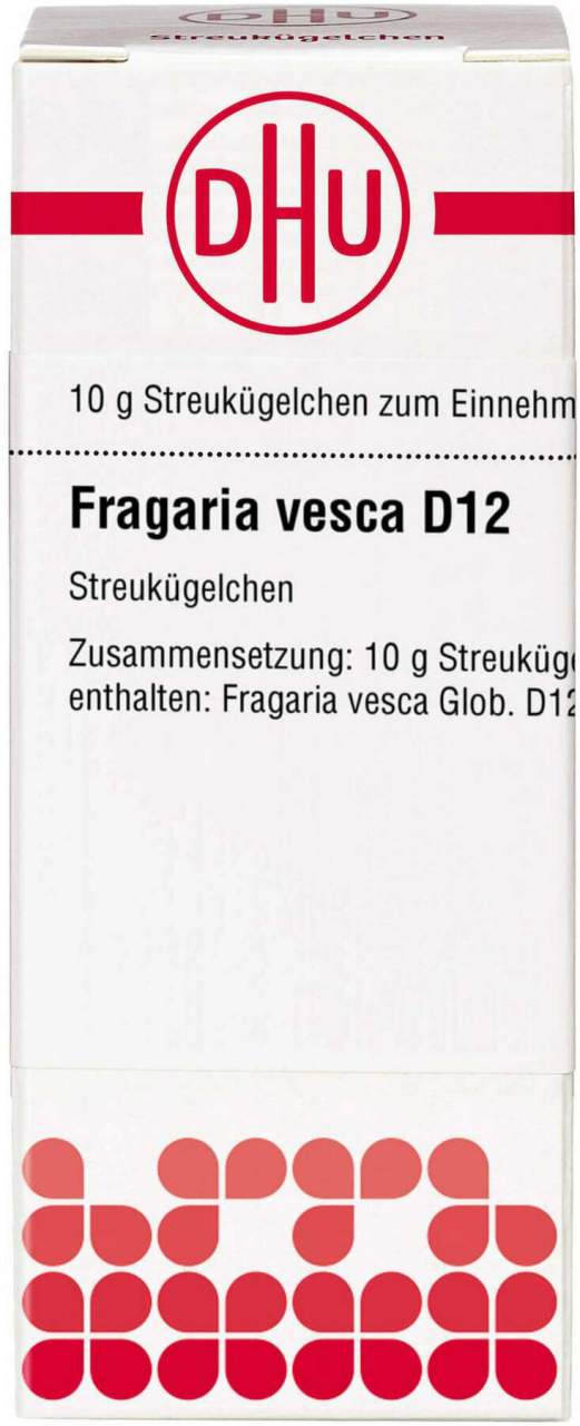 DHU Fragaria vesca D12 Globuli 10 g