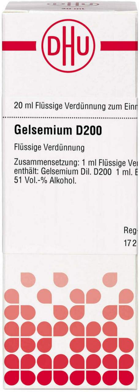 DHU Gelsemium D200 Dilution 20 ml