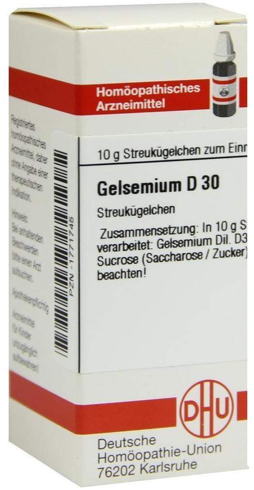 DHU Gelsemium D30 10 g Globuli