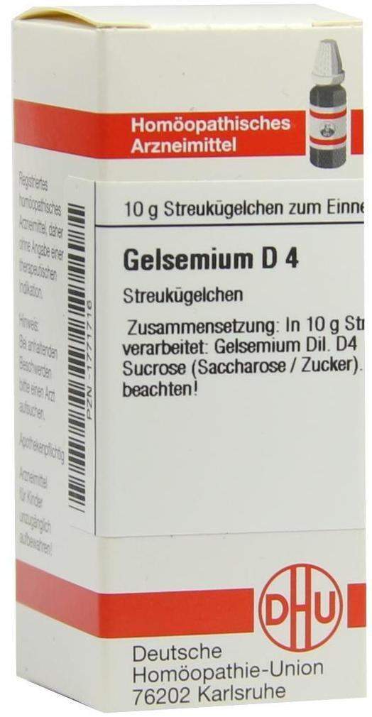 DHU Gelsemium D4 10 g Globuli