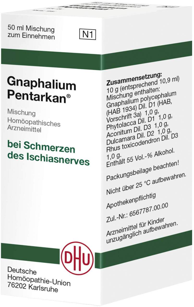 DHU Gnaphalium Pentarkan Liquidum 50 ml