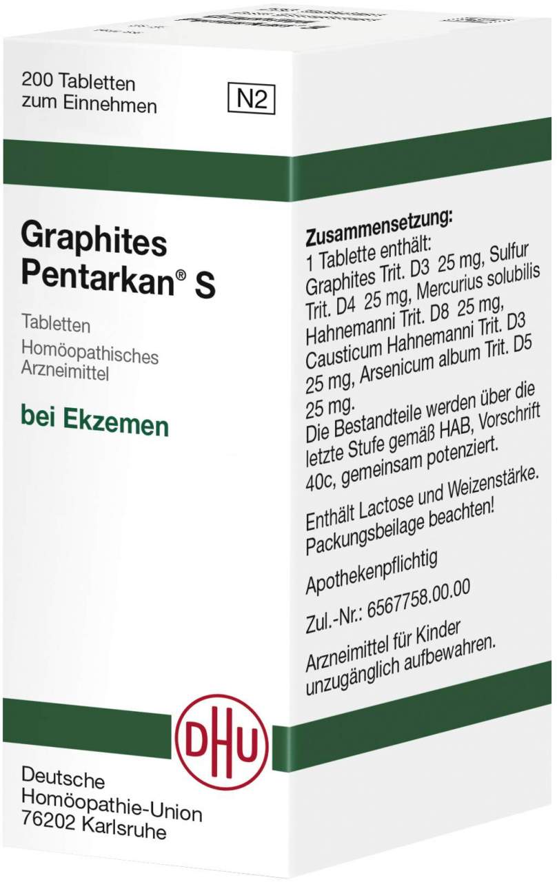 DHU Graphites Pentarkan S Tabletten