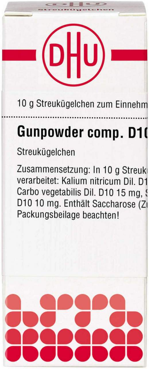 DHU Gunpowder comp. D10 Globuli 10 g