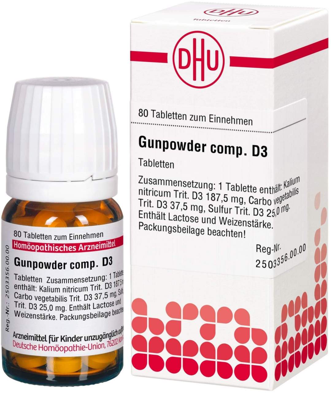 DHU Gunpowder comp. D3 Tabletten