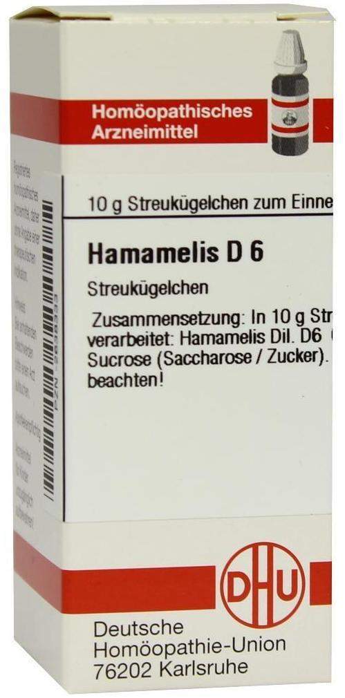 DHU Hamamelis D6 10 g Globuli