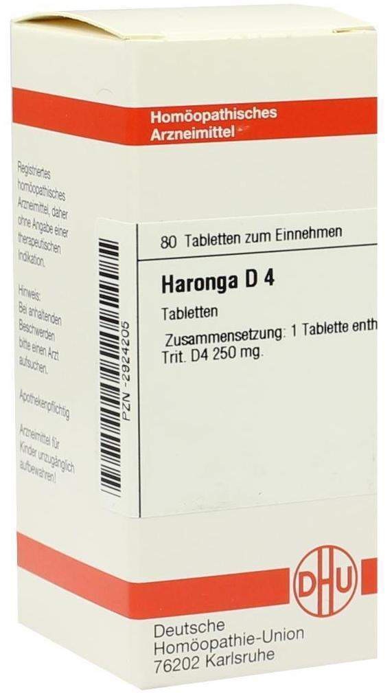 DHU Haronga D4 80 Tabletten