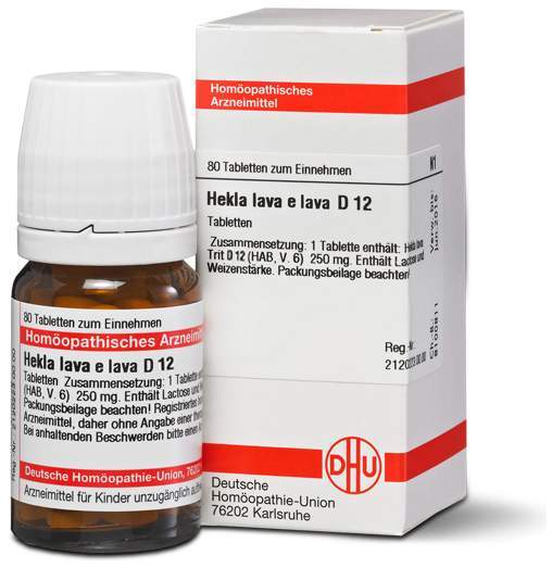 DHU Hekla lava e lava D12 80 Tabletten