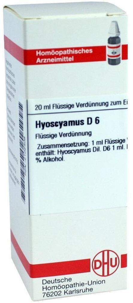 DHU Hyoscyamus D6 20 ml Dilution