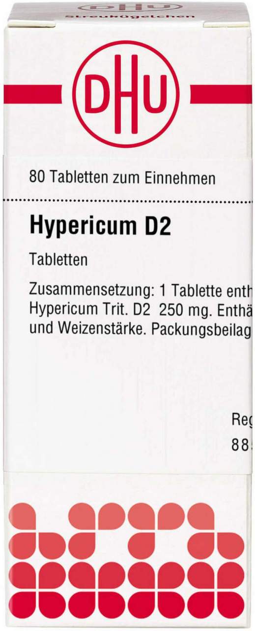 DHU Hypericum D2 80 Tabletten