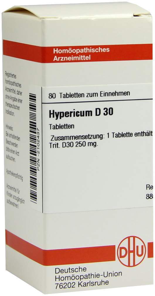 DHU Hypericum D30 80 Tabletten