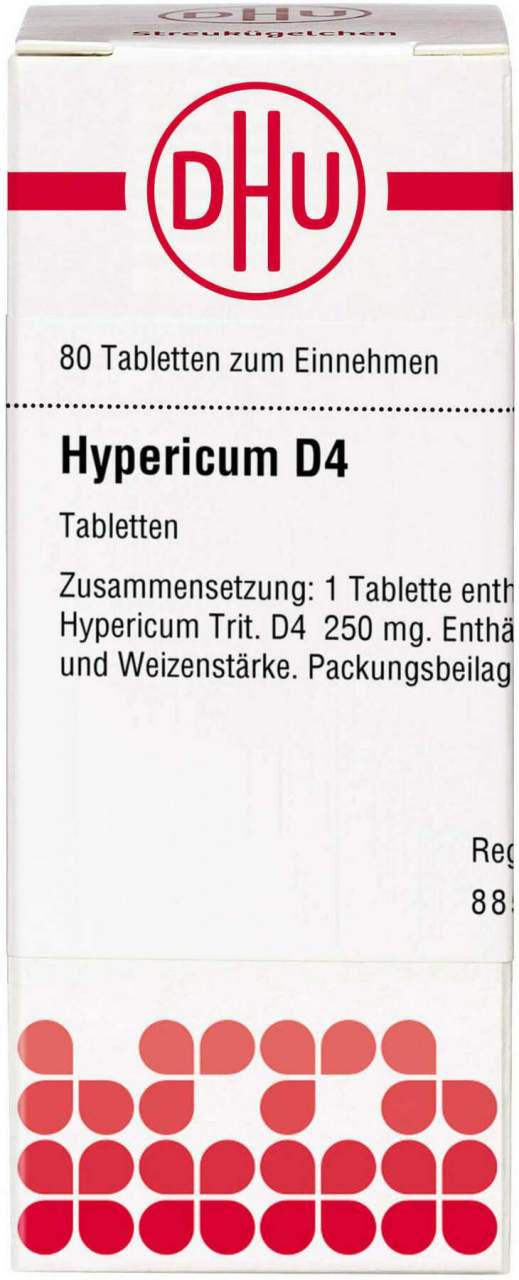 DHU Hypericum D4 80 Tabletten