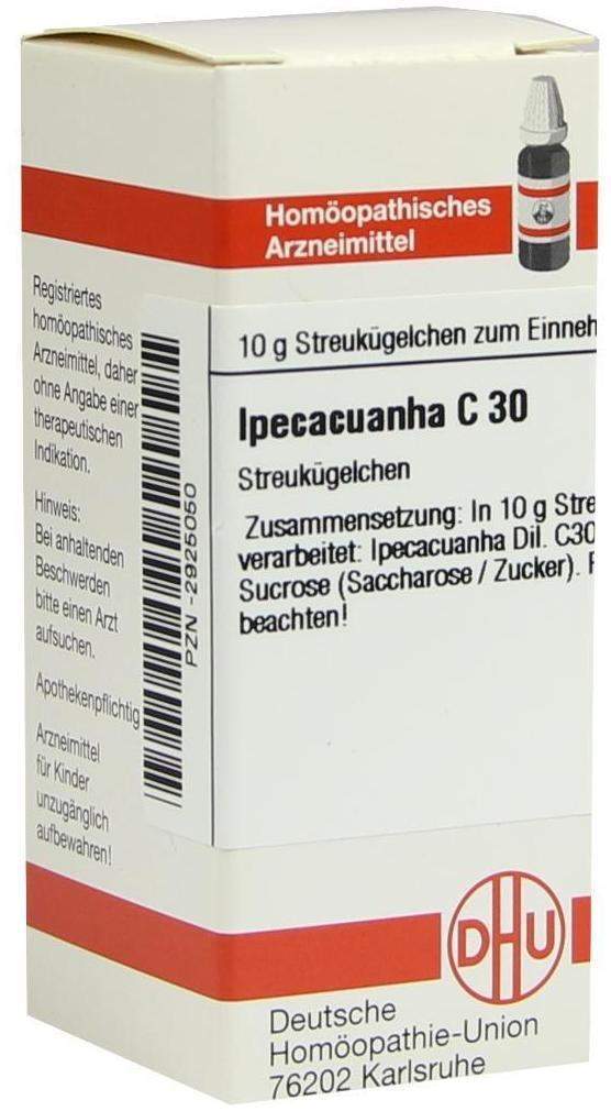 DHU Ipecacuanha C30 10 g Globuli