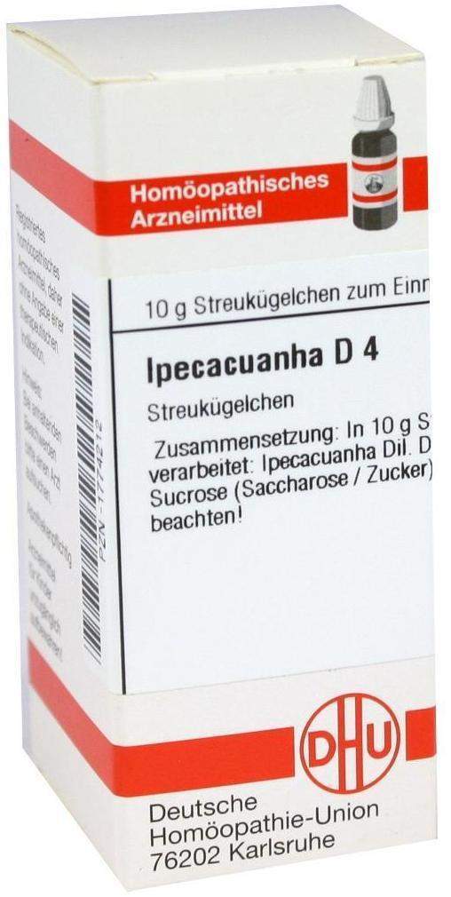 DHU Ipecacuanha D4 10 g Globuli
