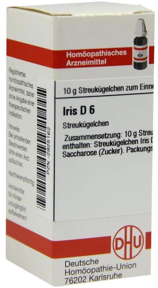 DHU Iris D6 10 g Globuli