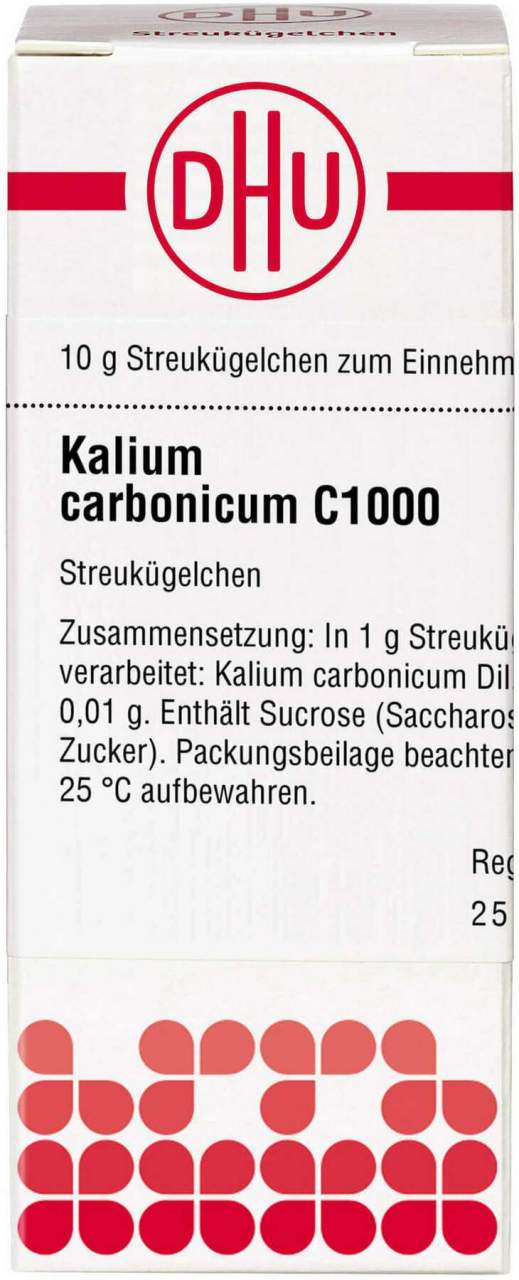 DHU Kalium carbonicum C1000 Globuli 10 g