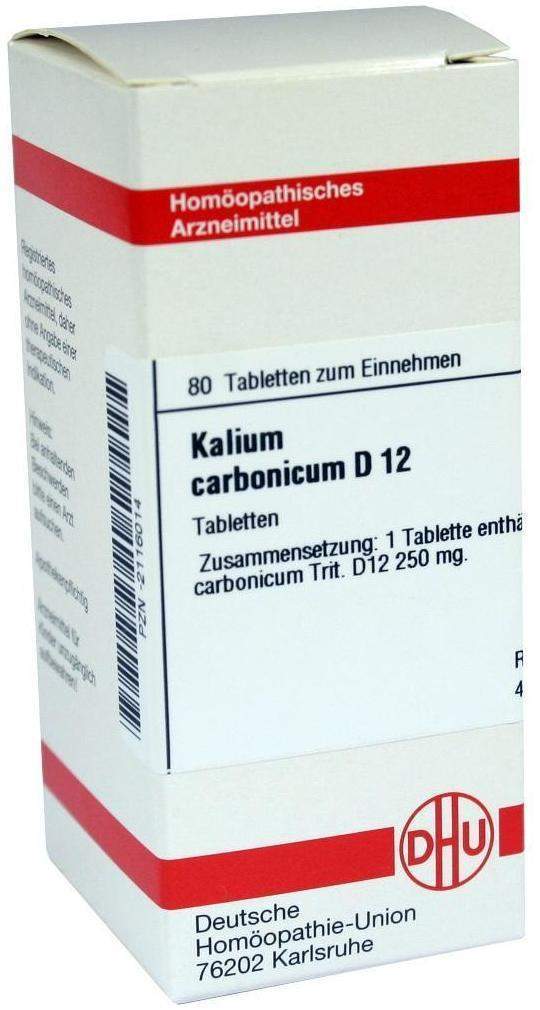 DHU Kalium carbonicum D12 80 Tabletten