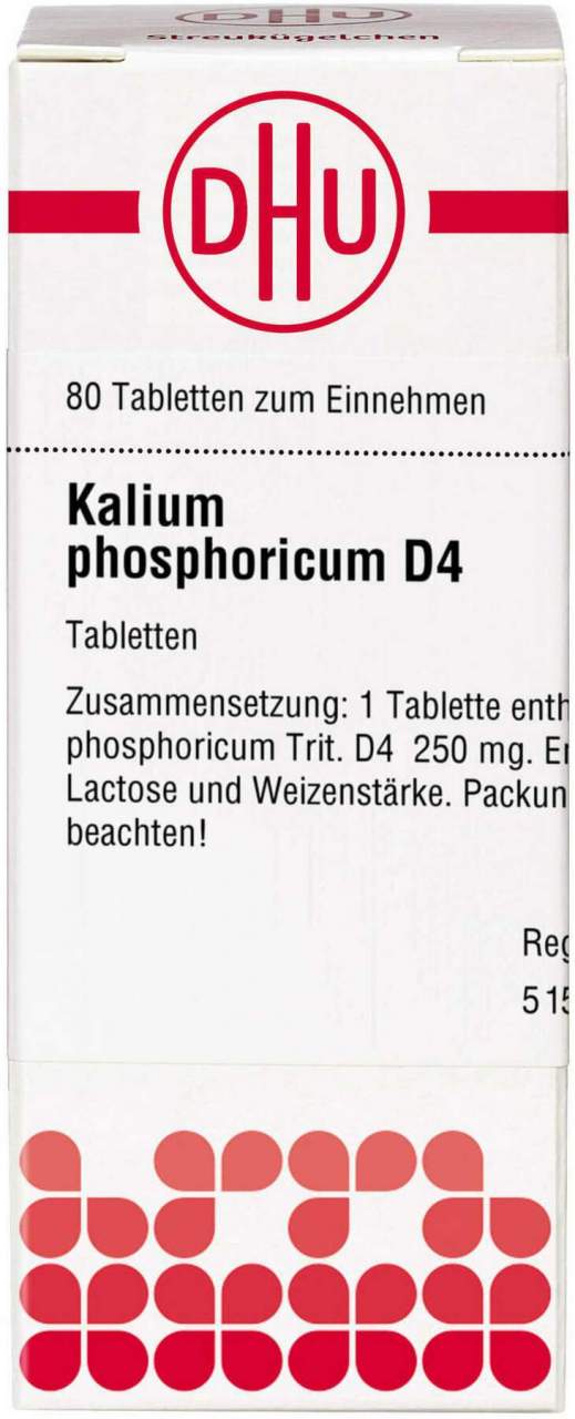 DHU Kalium phosphoricum D4 80 Tabletten