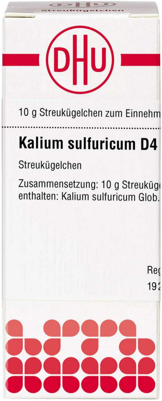 DHU Kalium sulfuricum D4 Globuli 10 g