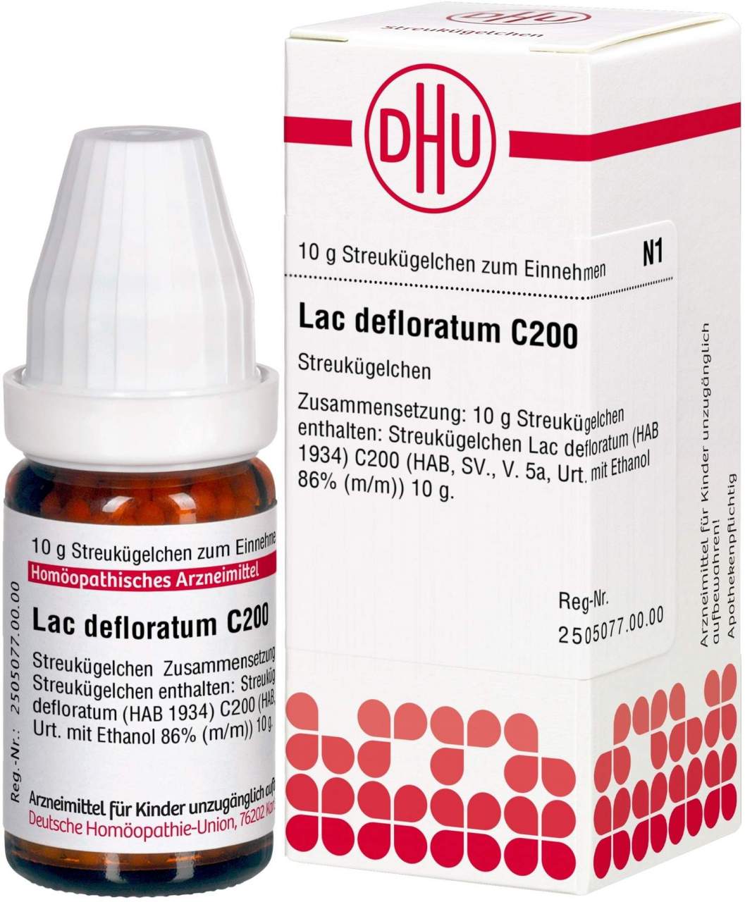 DHU Lac defloratum C200 10 g Globuli