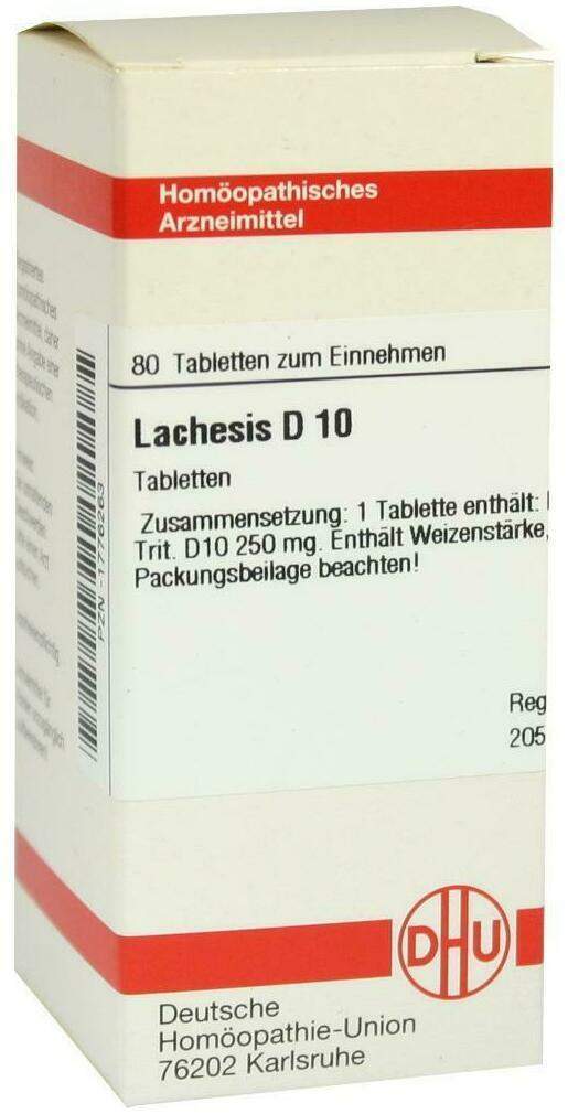 DHU Lachesis D10 Tabletten