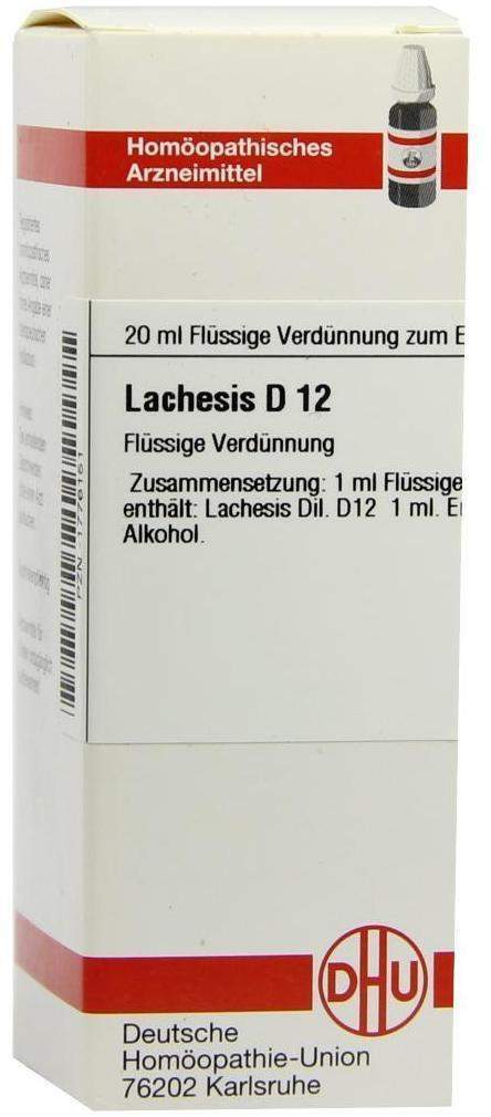 DHU Lachesis D12 20 ml Dilution