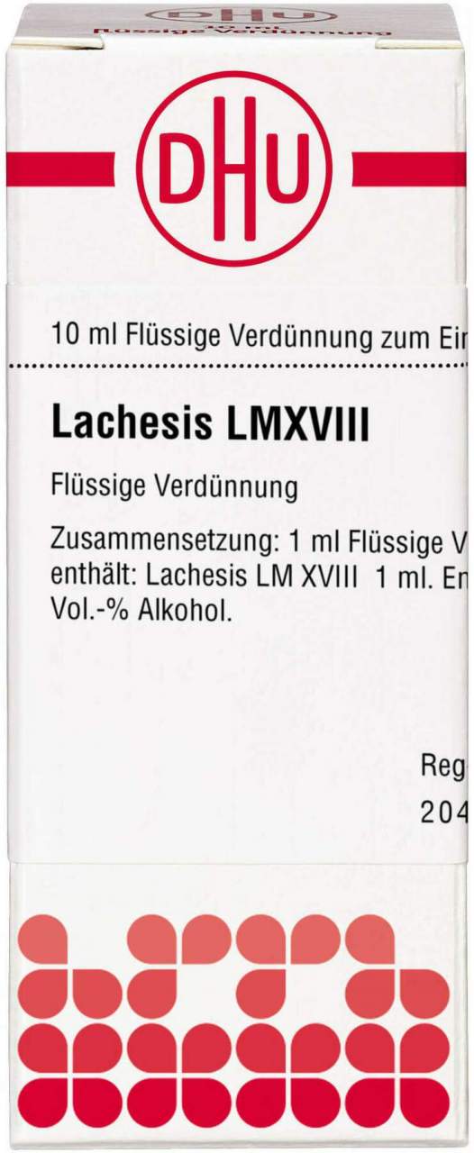 DHU Lachesis LMXVIII Dilution 10 ml