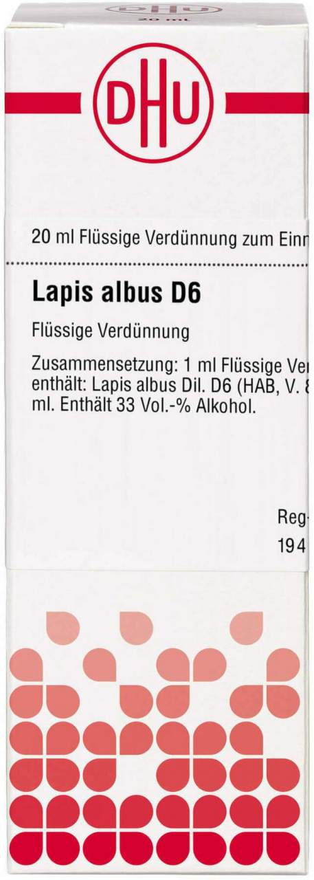 DHU Lapis albus D6 Dilution 20 ml