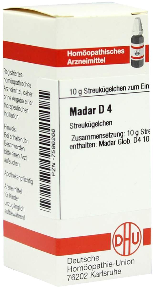 DHU Madar D4 10 g Globuli