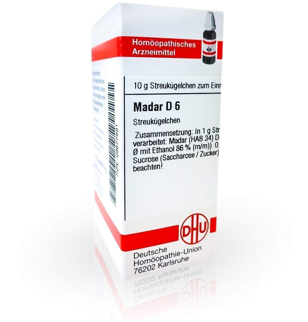 DHU Madar D6 10 g Globuli