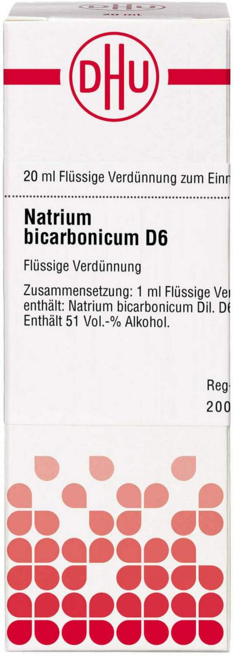 DHU Natrium bicarbonicum D6 Dilution 20 ml