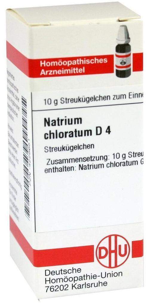 DHU Natrium chloratum D4 Globuli