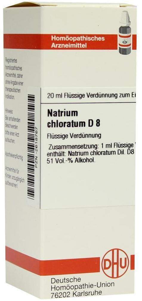 DHU Natrium chloratum D8 20 ml Dilution