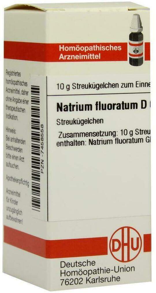 DHU Natrium fluoratum D6 Globuli