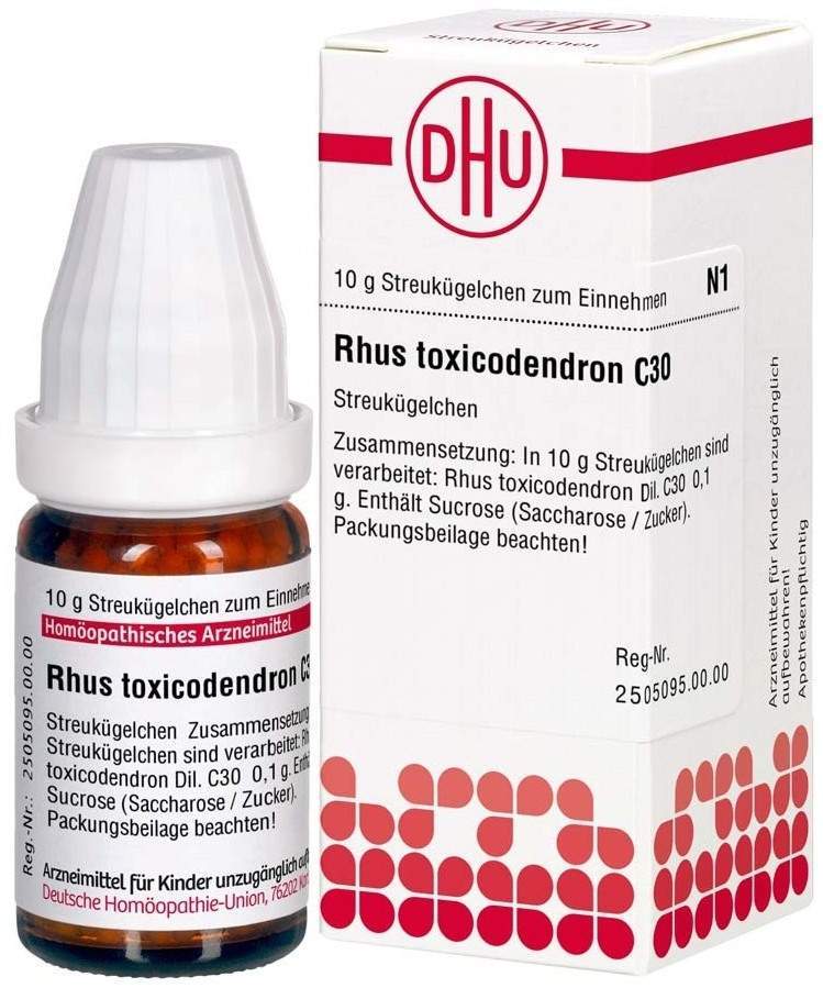 DHU Rhus toxicodendron C30 10 G Globuli