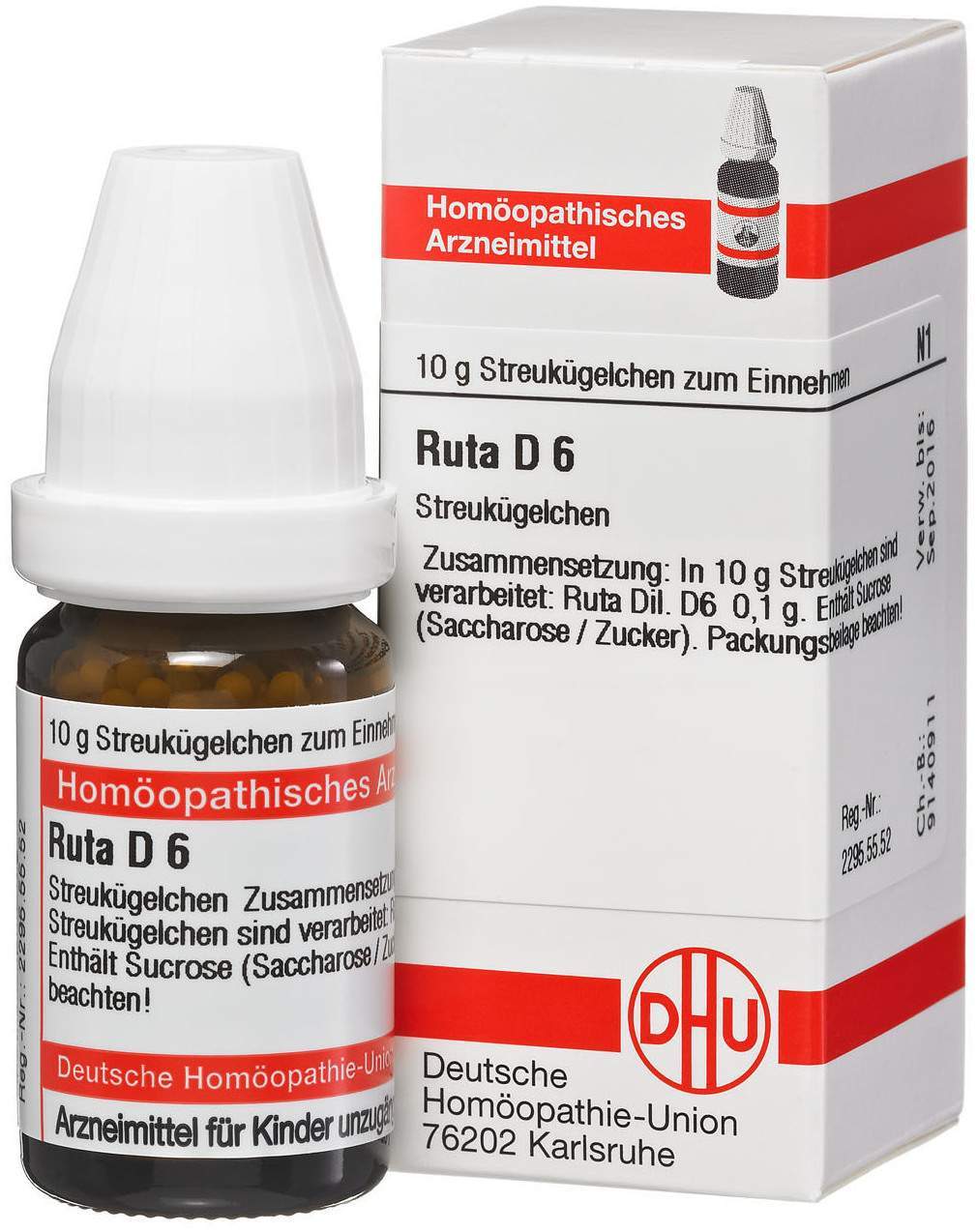 DHU Ruta D6 10 g Globuli