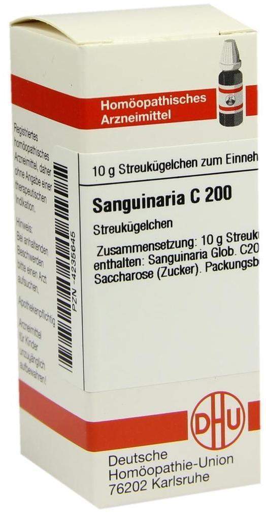 DHU Sanguinaria C200 10 g Globuli
