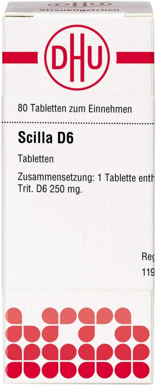 DHU Scilla D6 80 Tabletten