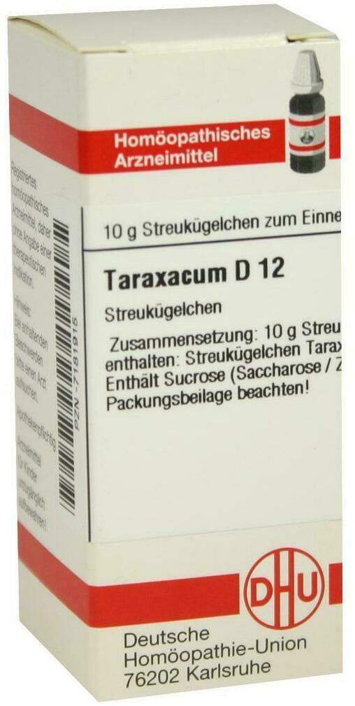 DHU Taraxacum D12 10 g Globuli