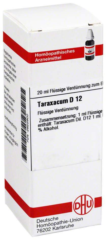DHU Taraxacum D12 20 ml Dilution