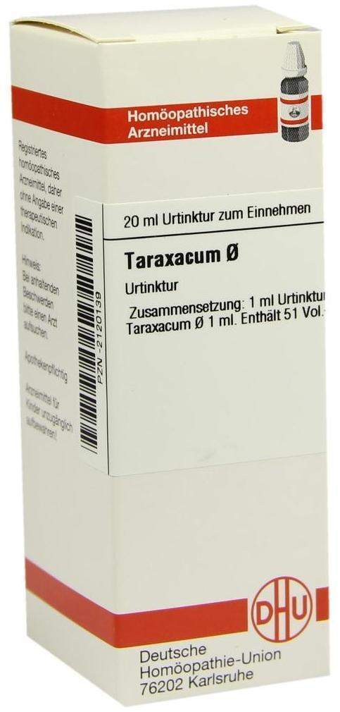 DHU Taraxacum Urtinktur 20 ml Dilution
