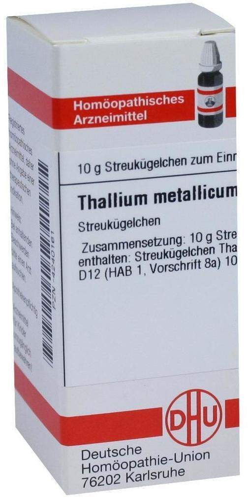 DHU Thallium Metallicum D12 10 g Globuli