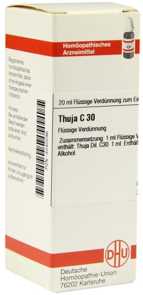DHU Thuja C30 20 ml Dilution