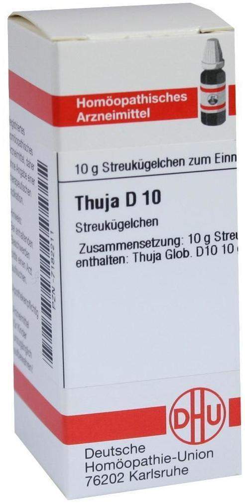DHU Thuja D10 10 g Globuli
