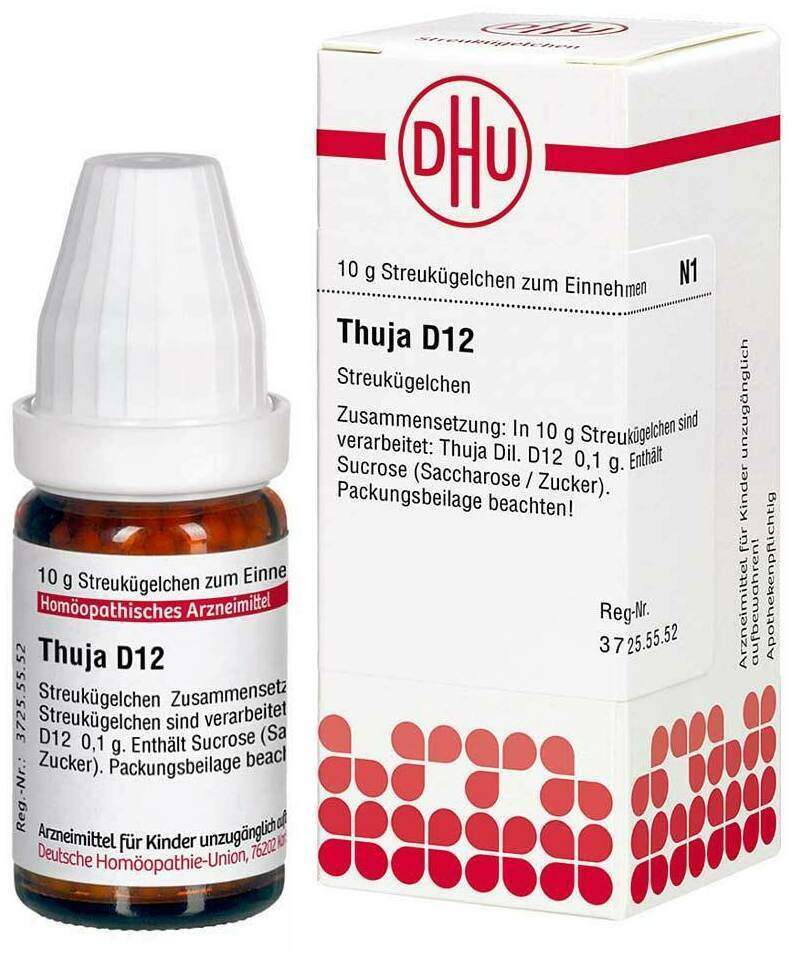 DHU Thuja D12 10 g Globuli