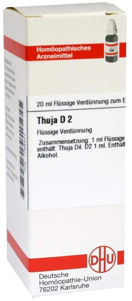 DHU Thuja D2 20 ml Dilution