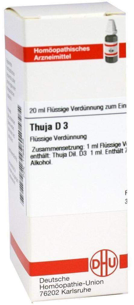 DHU Thuja D3 20 ml Dilution