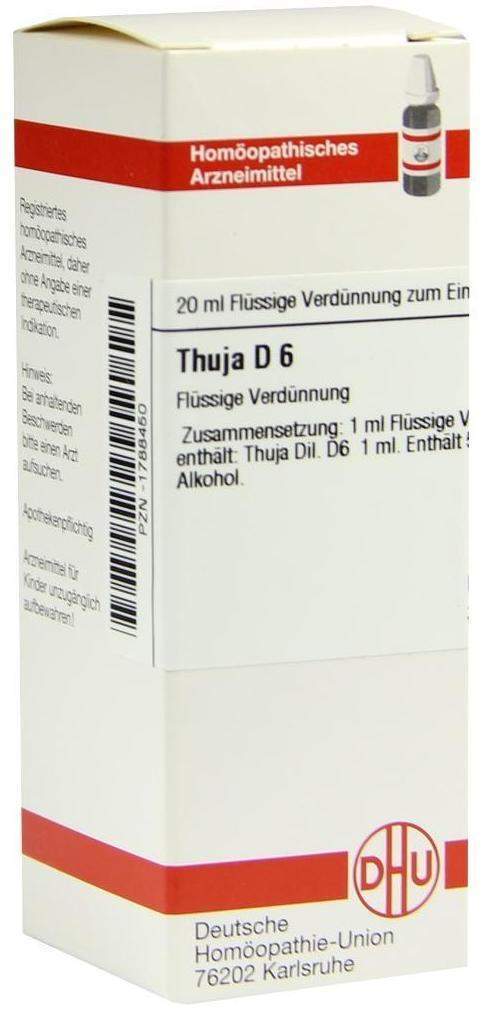 DHU Thuja D6 20 ml Dilution